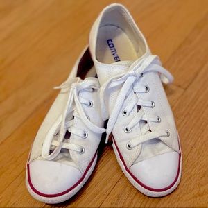 White Dainty Converse